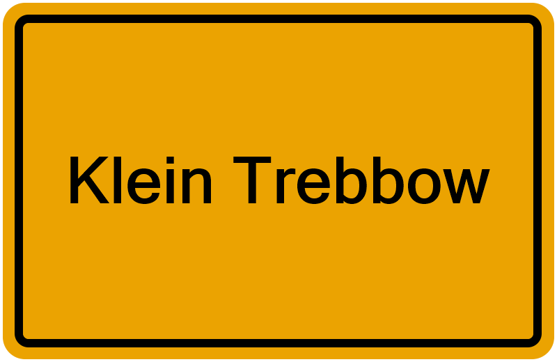 Handelsregisterauszug Klein Trebbow